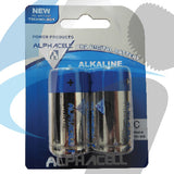 C ALKALINE LR14 2PC PRO