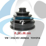 VW / VOLVO / HONDA / TOYOTA CV BOOT 22MM-88MM