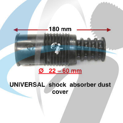 UNIVERSAL SHOCK DUST COVER 20MM-60MM