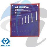 PIN PUNCH SET 9PC TETRON BAG