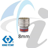 SOCKET STANDARD 1/2'' DR X 8MM 12P